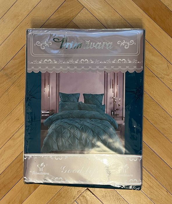 Set Lenjerie de Pat Bumbac Finet Deluxe, 6 piese