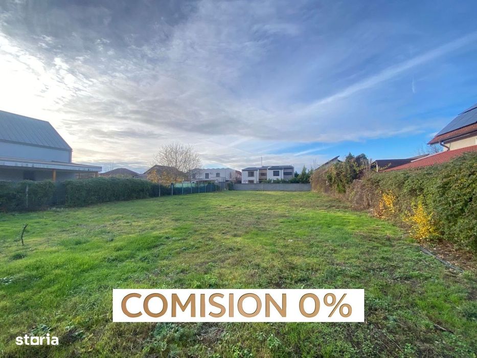 Teren Intravilan, 1000mp, 20m Front, Casa ind, Dumbravita, Comision 0