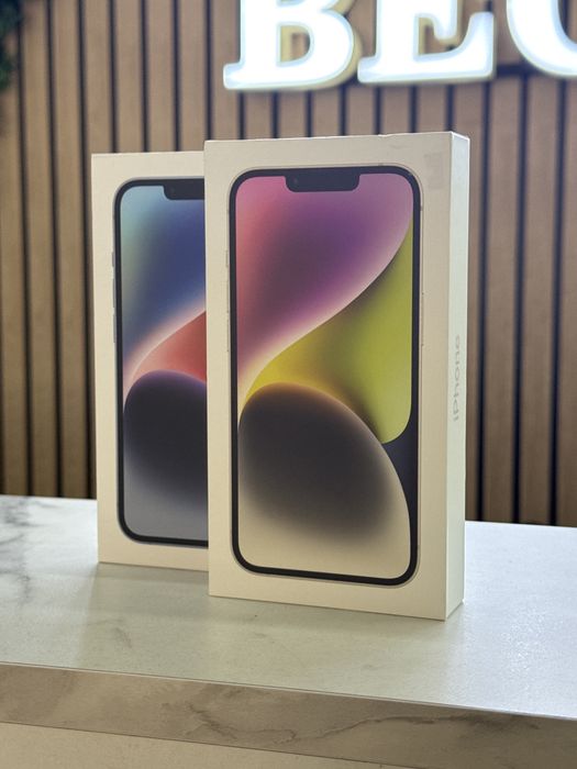 iPhone 14 / 128GB / Starlight & Blue / Sigilat