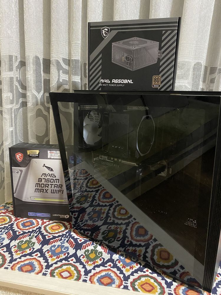 Мощный игровой компьютер i5 13400f B760 tomahawk ddr5 wifi rtx2060