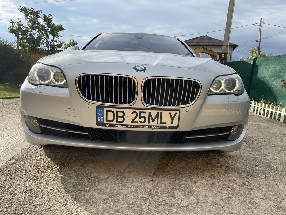 bmw seria 5 f10 2.0d vireaza spatele , camere
