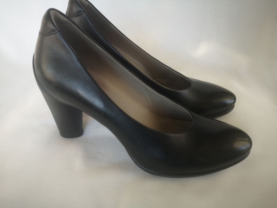 Ecco, обувки естествена кожа, номер 38