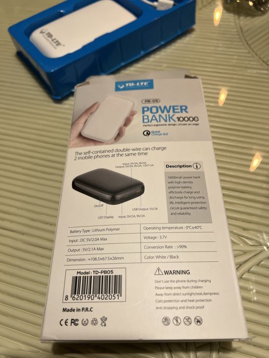 Baterie externă 10000mah