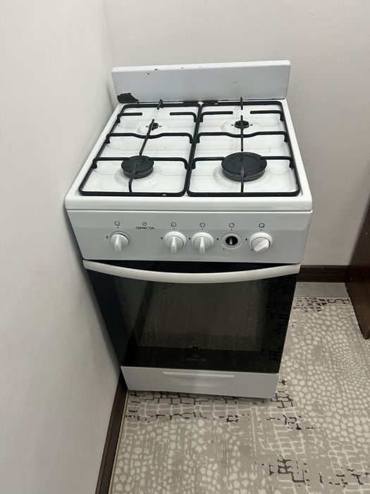 Газовая плита, в рабочем состоянии, состояния отличное