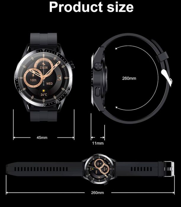 Смарт часы Mobile Republic Smart Watch 4 Pro