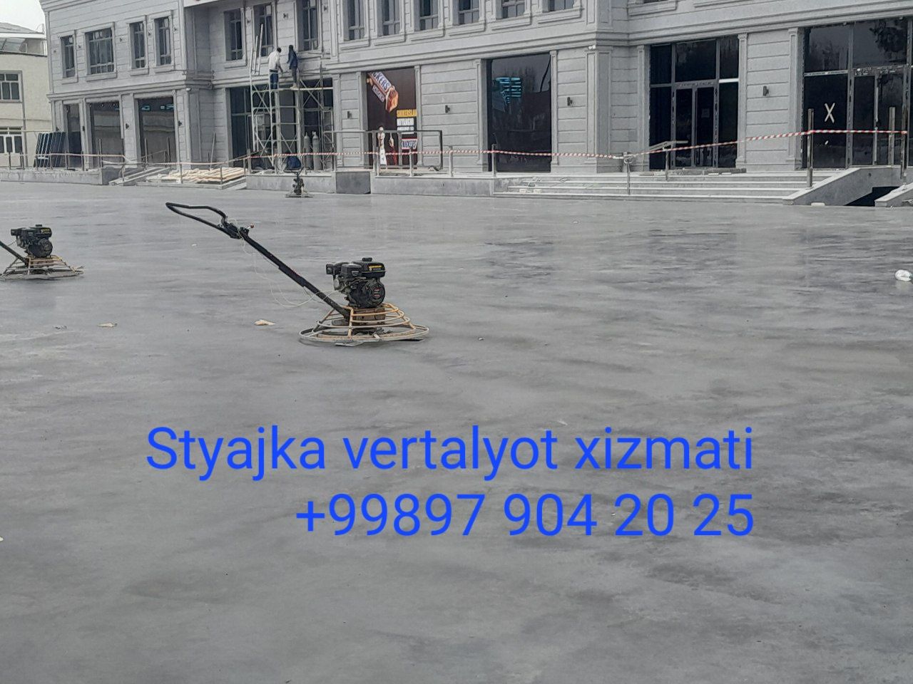 Mazayka, Styajka vertalyot, shlipovka, lak xizmati