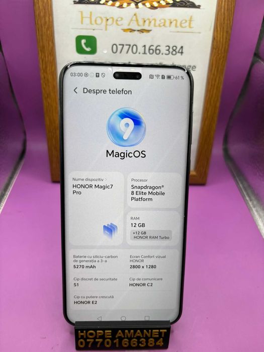 HOPE AMANET P2-Honor magic 7 pro 512 GB/12 RAM