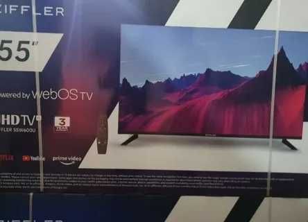 Телевизор Ziffler 55/65/75/86 4K UHD  QLER  OLED  Smart  TV  2025  NEW