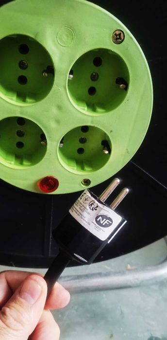 PRELUNGITOR ELECTRIC CU TAMBUR 50 M  cupru  profesional  Produs Franta