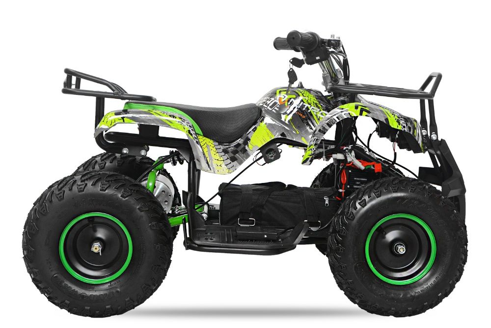 ATV electric pentru copii NITRO Torino Quad 1000W 48V GRAFITI #Verde