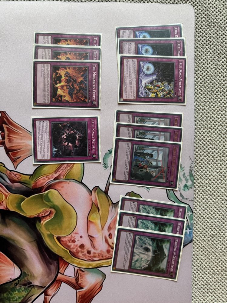 Yu-Gi-Oh тесте True Draco deck