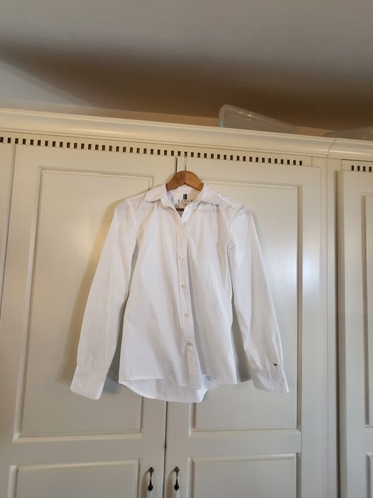 Camasa alba dama 34 XS femei Tommy Hilglfiger