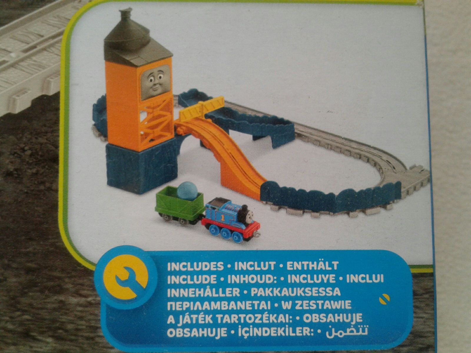 Set Thomas Cariera din Muntele Albastru FisherPrice FJP82 nou, sigilat