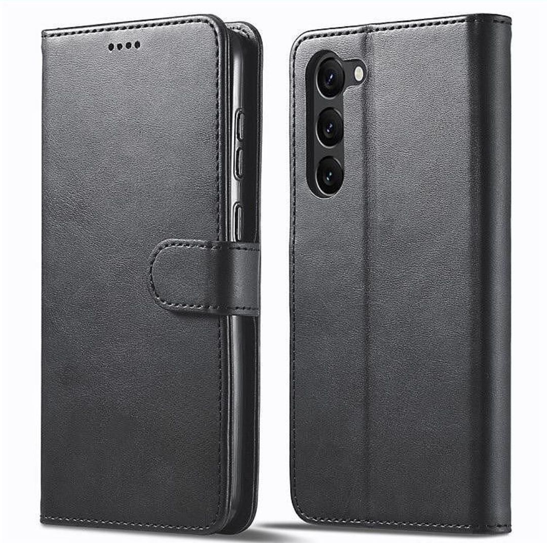 Кожен Калъф Тефтер за Samsung Galaxy S25 Ultra S24 S23 FE S22 S21