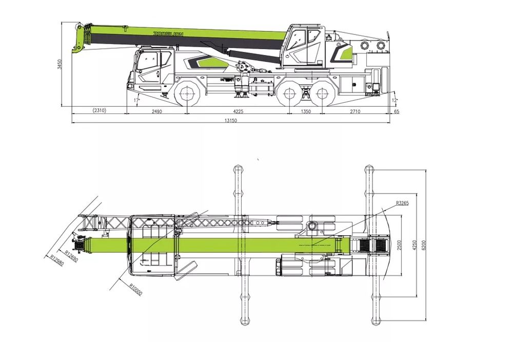 Автокран Avtokran зоомлион 30 тонналик