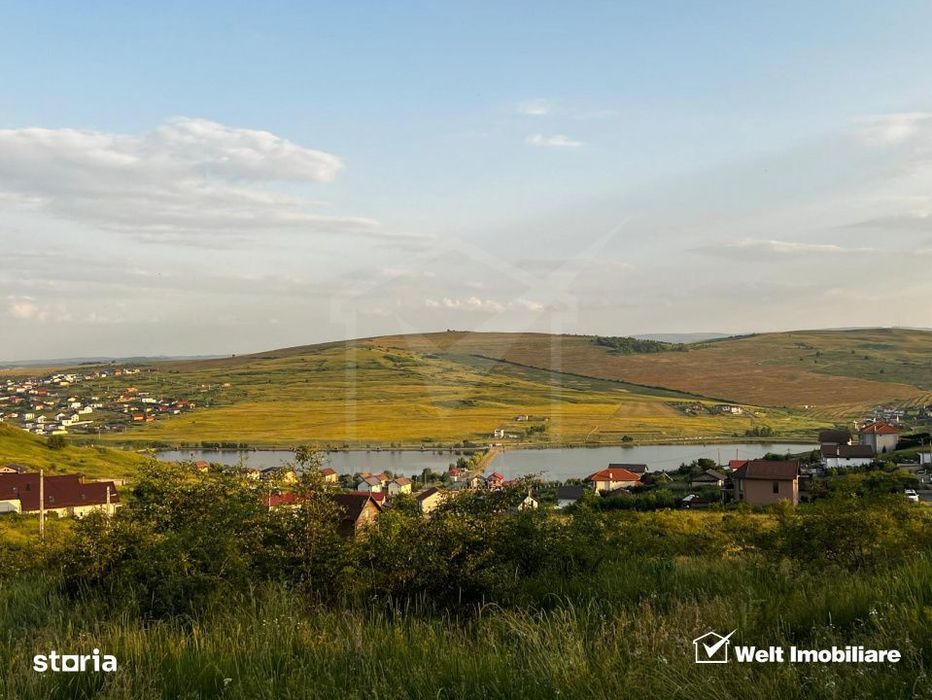 Teren 600mp cu autorizatie casa unifamiliala, Campenesti lac 1