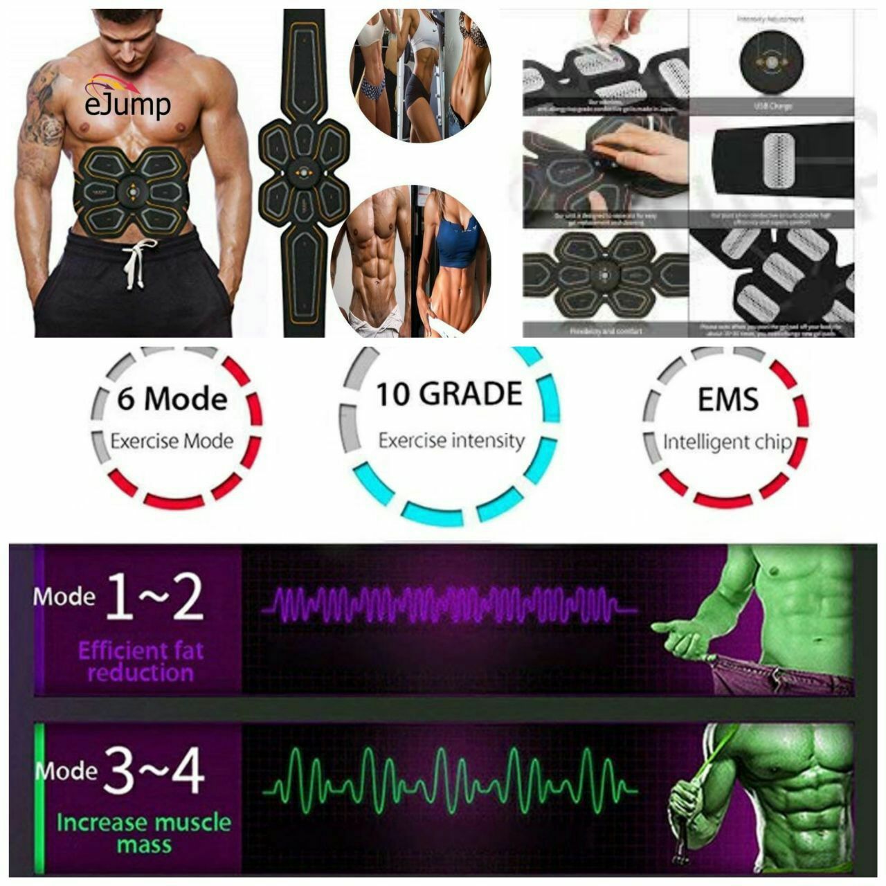 Smart Fitness Seriess EMS Trainer 5 in 1