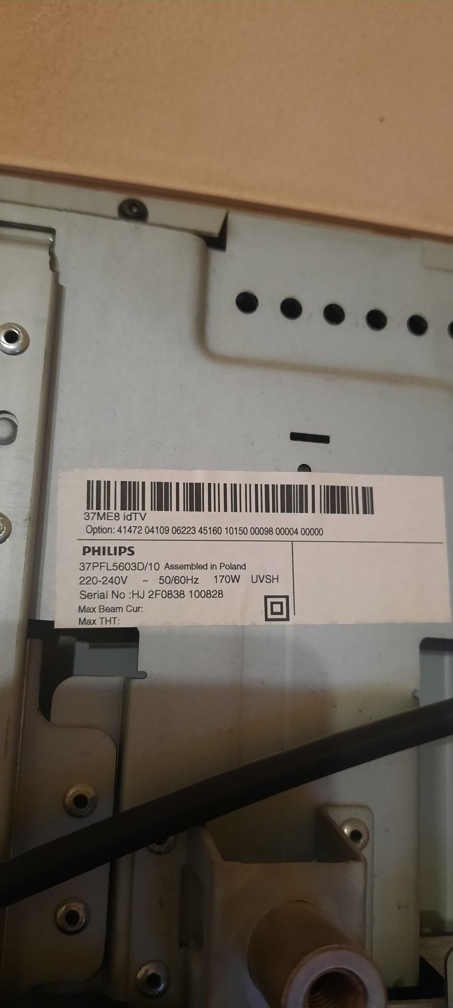 ТВ ФИЛИПС 37 PFL5603D и  Toshiba 32AV615DG- на  части