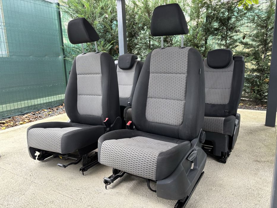 Interior vw Sharan 7N cu 7 locuri + ceturi locul 6\7