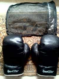 Mănuși box, piele naturala