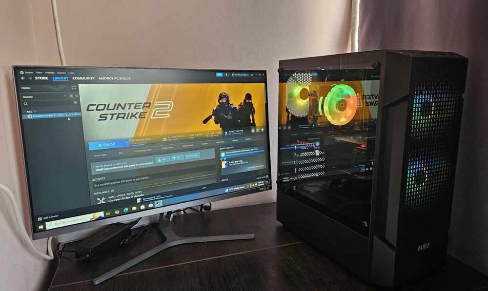 Unitate PC sk 1151 Intel I5 8500 16GB Radeon Vega64 8GB