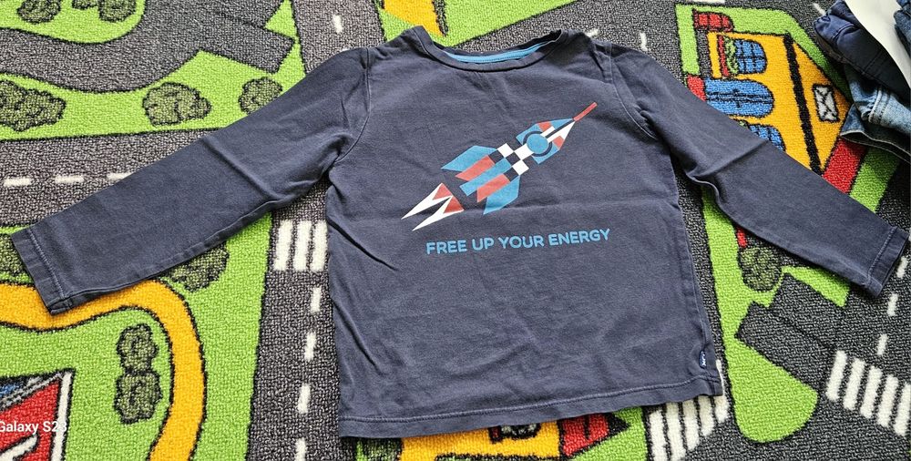 Lot bluze și un hanorac flece 12-24 luni ( 6 bucati)