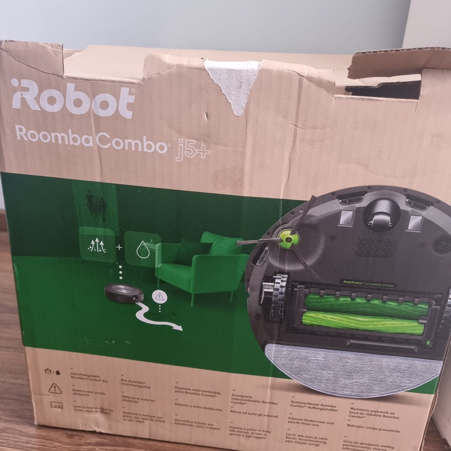 Robot aspirator iRobot Roomba Combo J5+
