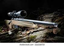 Pusca Airsoft PUTERNICA. FULL METAL 6mm Airsoft Cu Arc Armare MANUALA