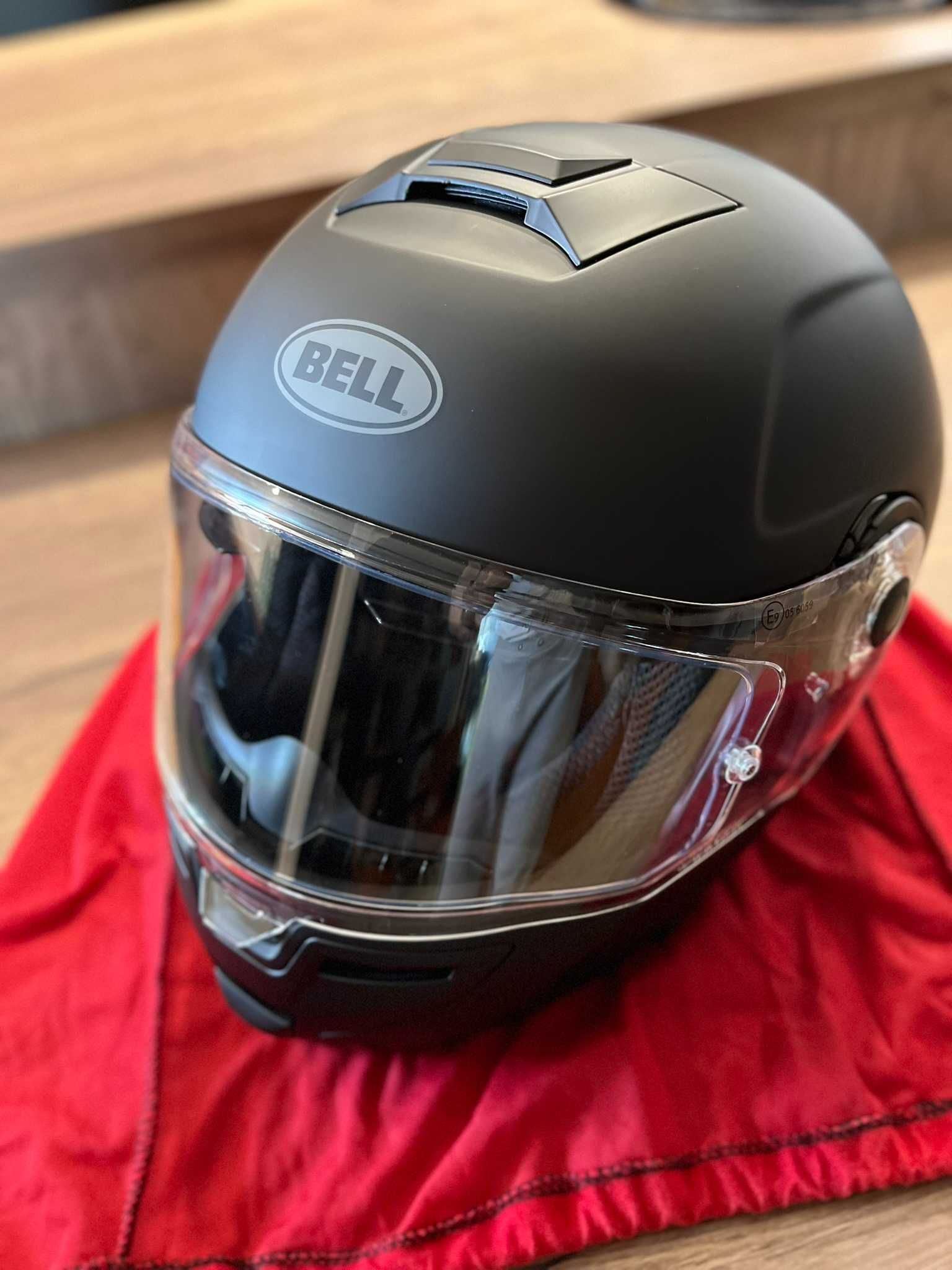 BELL SRT - Casca moto flip-up, Negru mat, Marime XS - 53-54cm