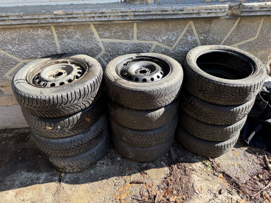 Anvelope cu Jante de Tabla Iarna 185/65/15 și 195/65/15 Michelin Iarna