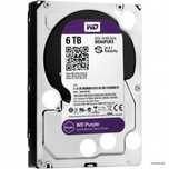 Жесткий диск 6 Тб Western Digital, 3.5", SATA III, Purple