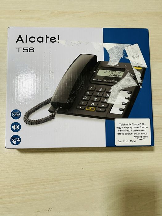 Telefon Fix Alcatel T56 ,Display Mare