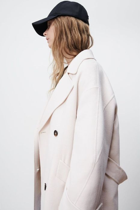 Palton lână Zara limited edition