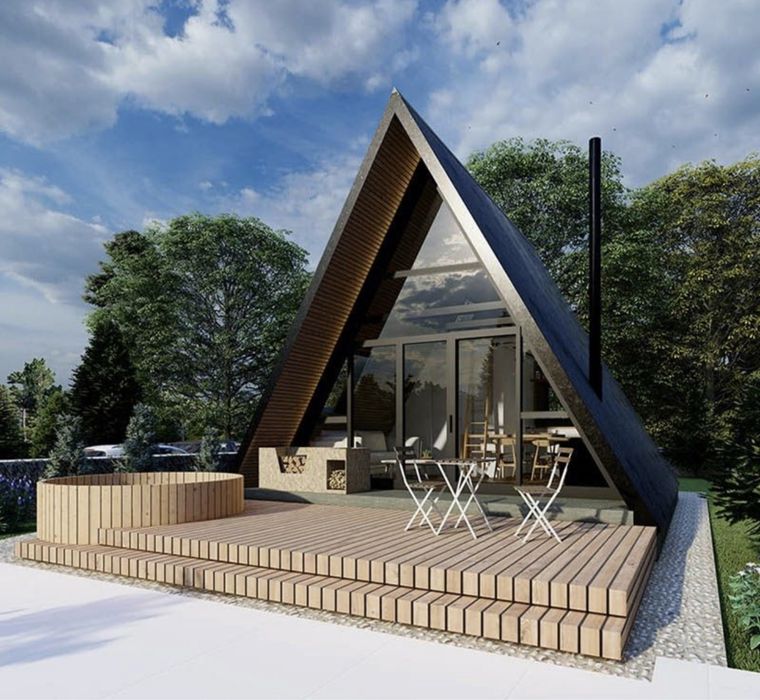 Vand cabane de gradina de locuit