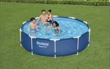 Piscina cadru metalic