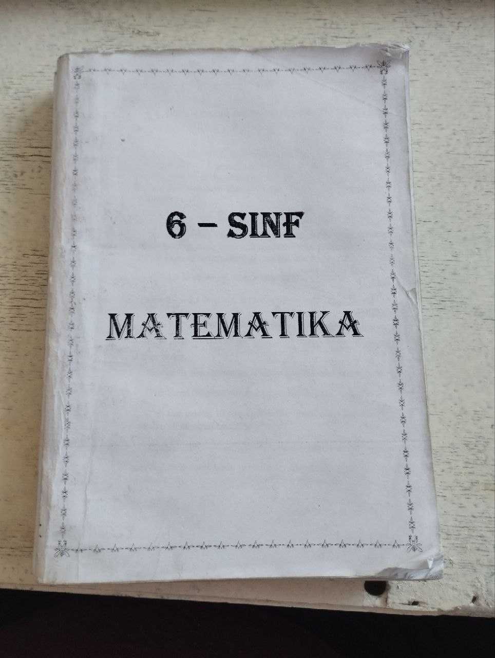 Matematika darsliklar