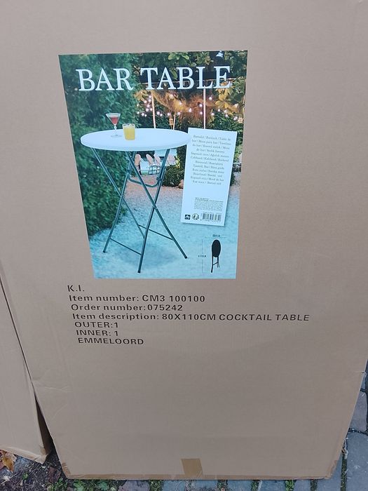 Vând 6 buc masa de bar