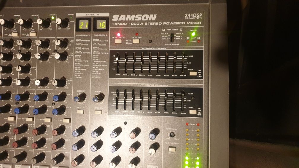 Mixere Yamaha Mg32/14fx/Samson Txm20 2x500w/Behringer Ddm4000/1204Fx