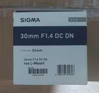 Sigma Contemporary 30mm 1.4 APSC