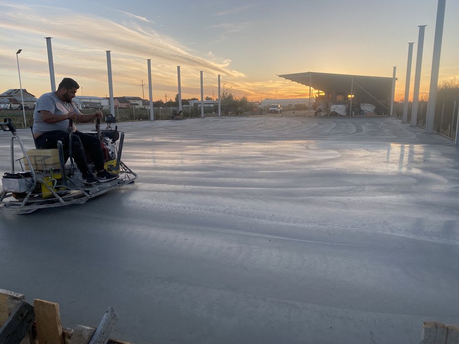 Turnari beton finisat elicopterizat mecanic