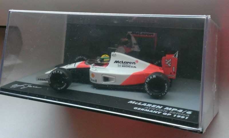 Macheta McLaren MP4/6 Senna Campion Formula 1 1991 - IXO/Altaya 1/43