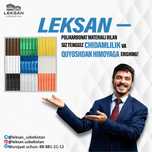 LEKSAN – Qurilishda Sifat va Ishonch Ramzi!