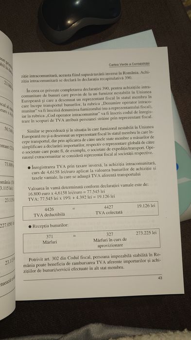 Cartea Verde a Contabilității
