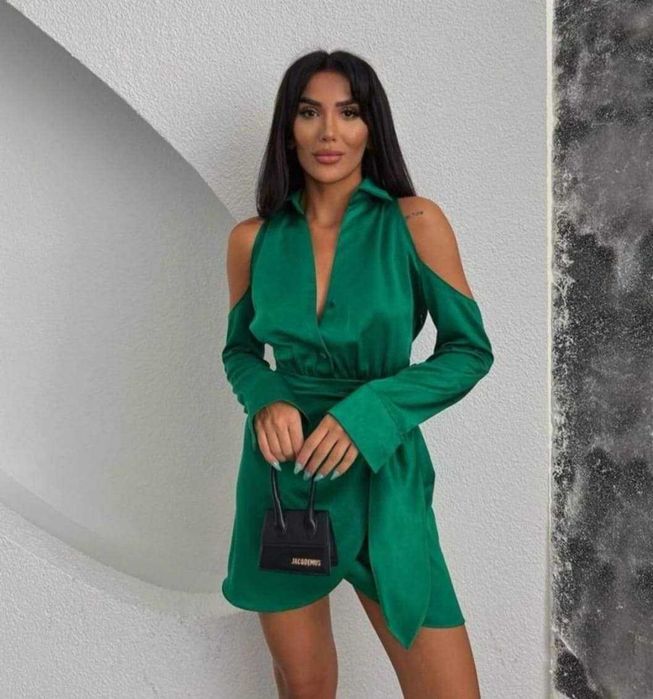 Дамска стилна рокля