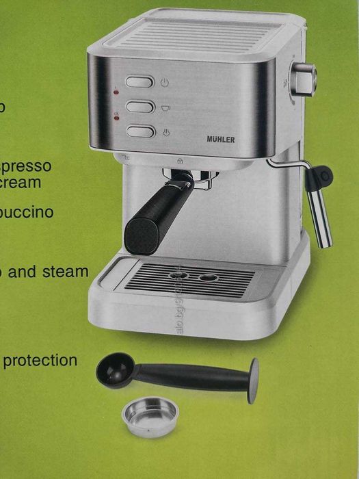 Кафемашина за еспресо Muhler MCM1588 нова с 2 г. гаранция