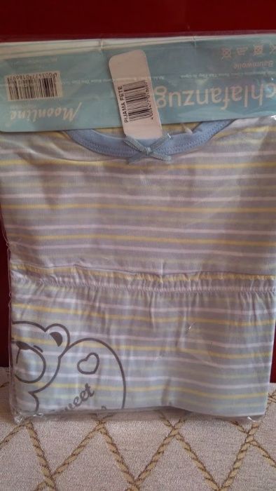 Pijama 92-98 cm (3 ani), bumbac 100%, NOUA, Germania, cu eticheta