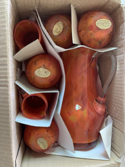 Set vechi pahare sticla Murano