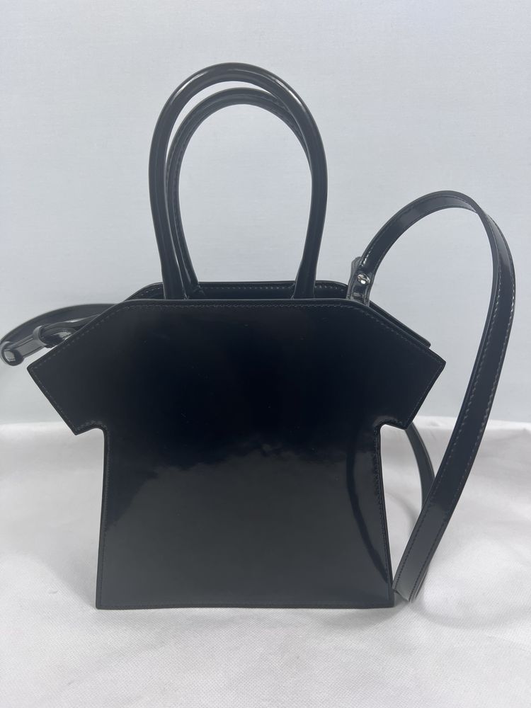 MSGM черна нова чанта с дълга дръжка