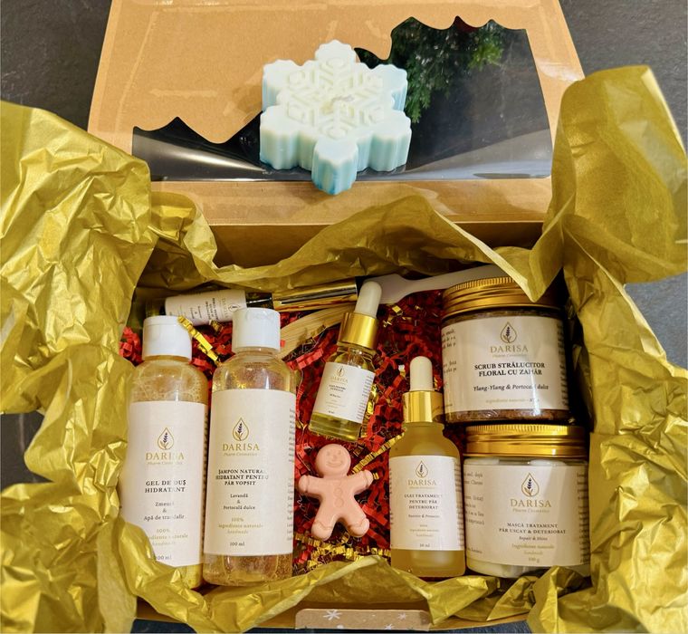 Cutii cadou Pentru Craciun- Darisa Pharm Cosmetisc