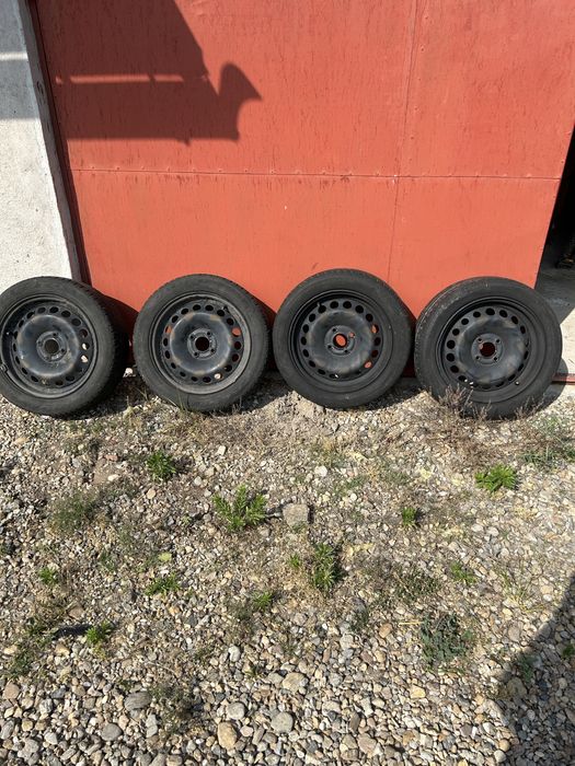 Jante tabla 4x100 R15 + 8 anvelope